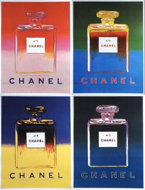 andy warhol chanel poster for sale|chanel no 5 pdf.